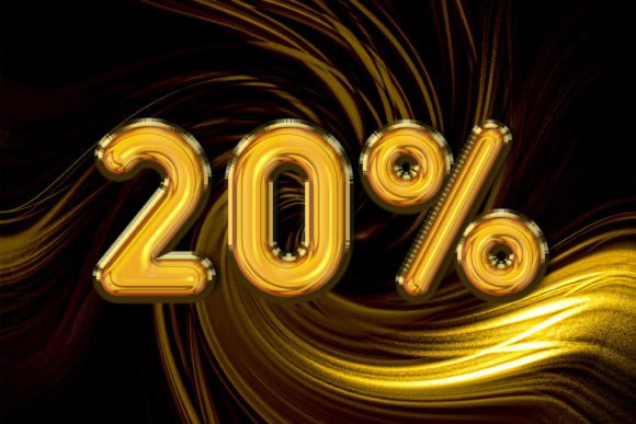 20 Percent Off Discount Sale Symbol: A Versatile Design Element for Modern Marketing