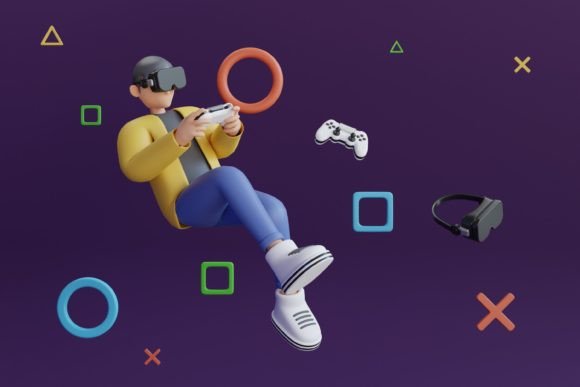 3D Virtual Reality Man Gamer: A Powerful Visual Tool for Modern Digital Needs