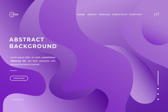 Purple Abstract Fluid Wave: A Modern Design Trend for Dynamic Backgrounds