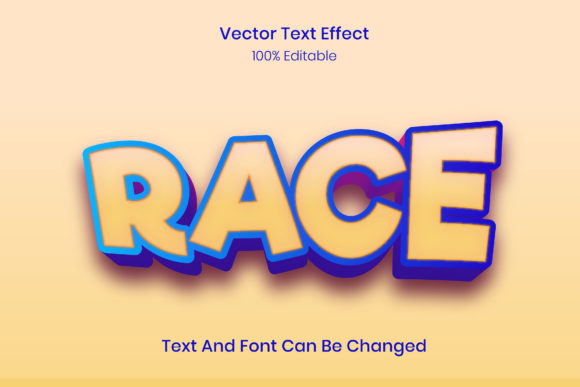 Race Text Effect: A Dynamic Tool for Creative Expression